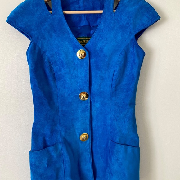 Danier Blue Women's Jumpsuit - Picture 4 of 7